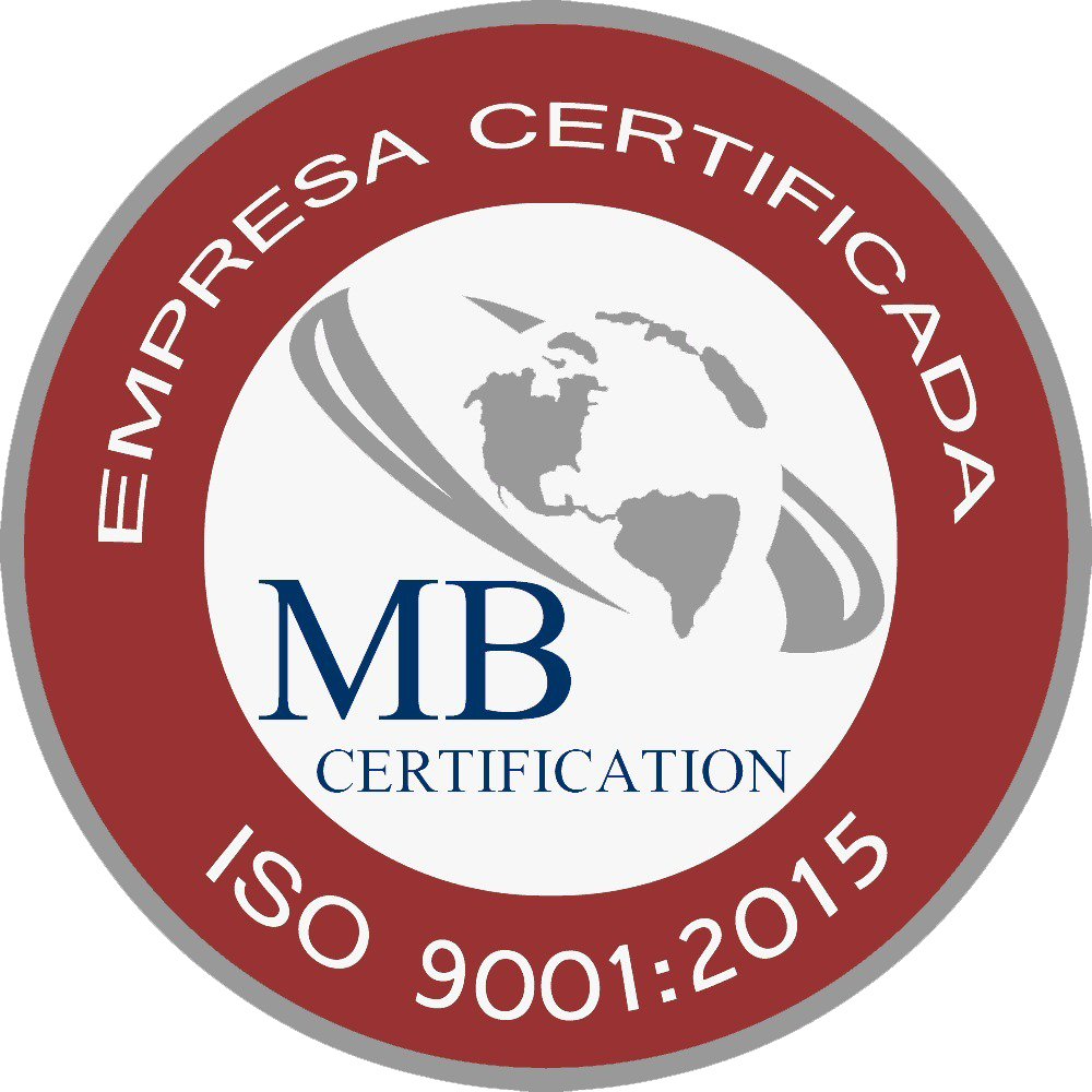 MB Certification ISO 9001:2015 seal